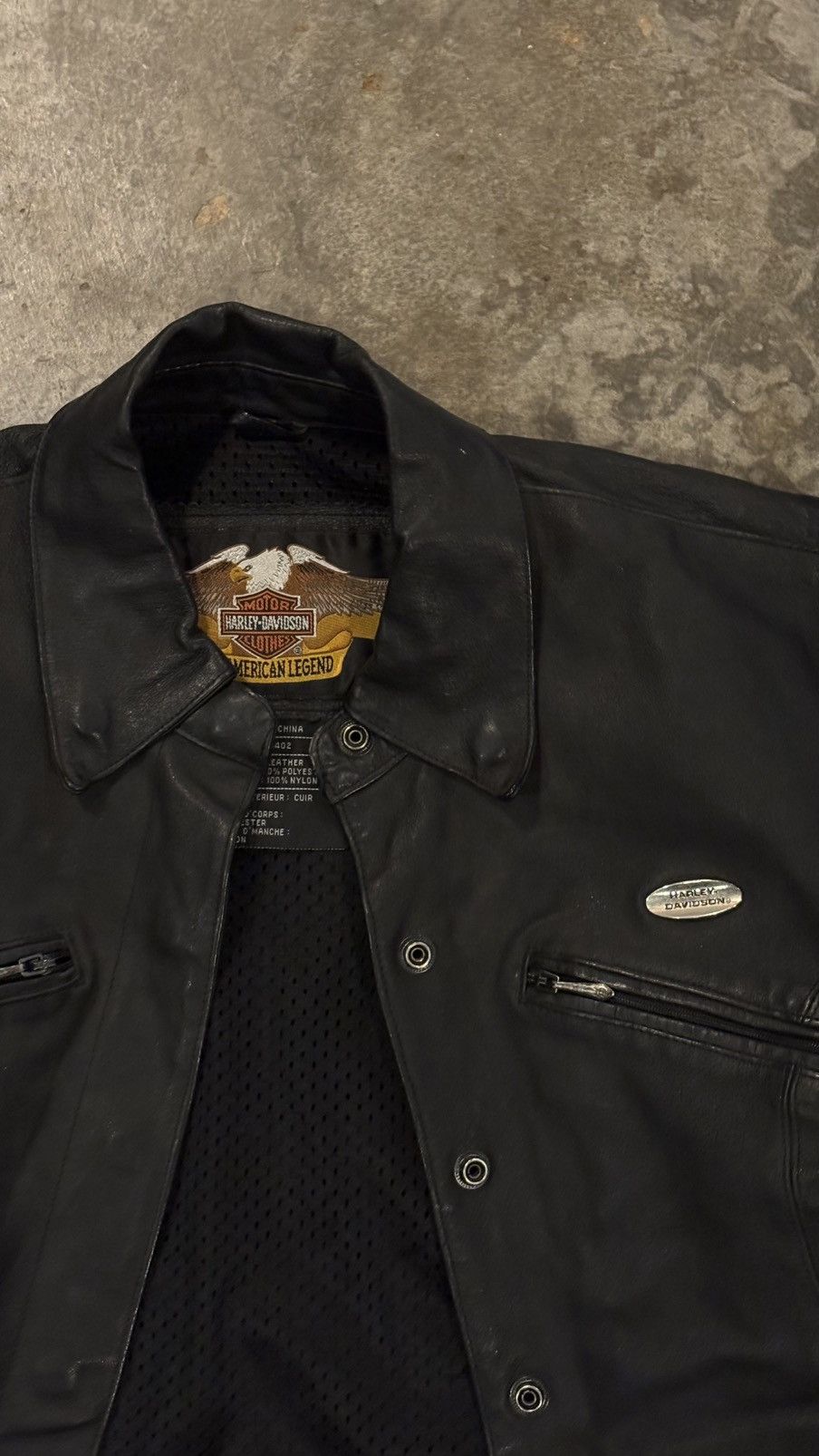 Harley Davidson Harley Davidson Leather Jacket Size US M / EU 48-50 / 2 - 2 Thumbnail