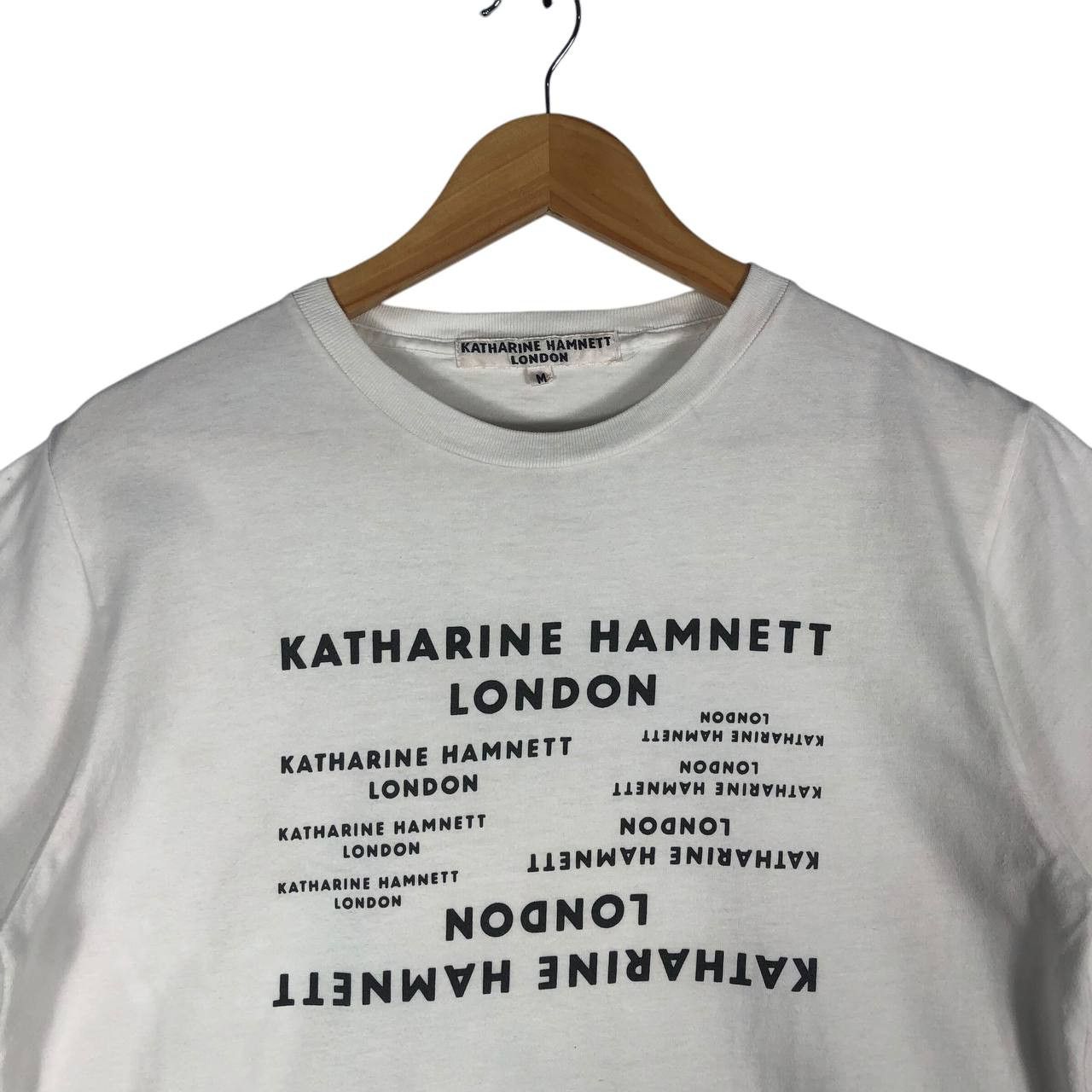 Katharine Hamnett London Vintage Katharine Hamnett London Tee Size US M / EU 48-50 / 2 - 2 Thumbnail
