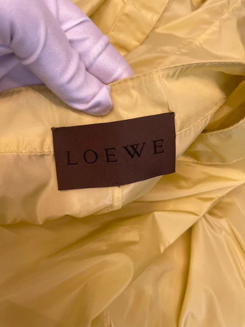 Loewe LOEWE Lemon yellow polyester thin coat Size XS / US 0-2 / IT 36-38 - 6 Thumbnail
