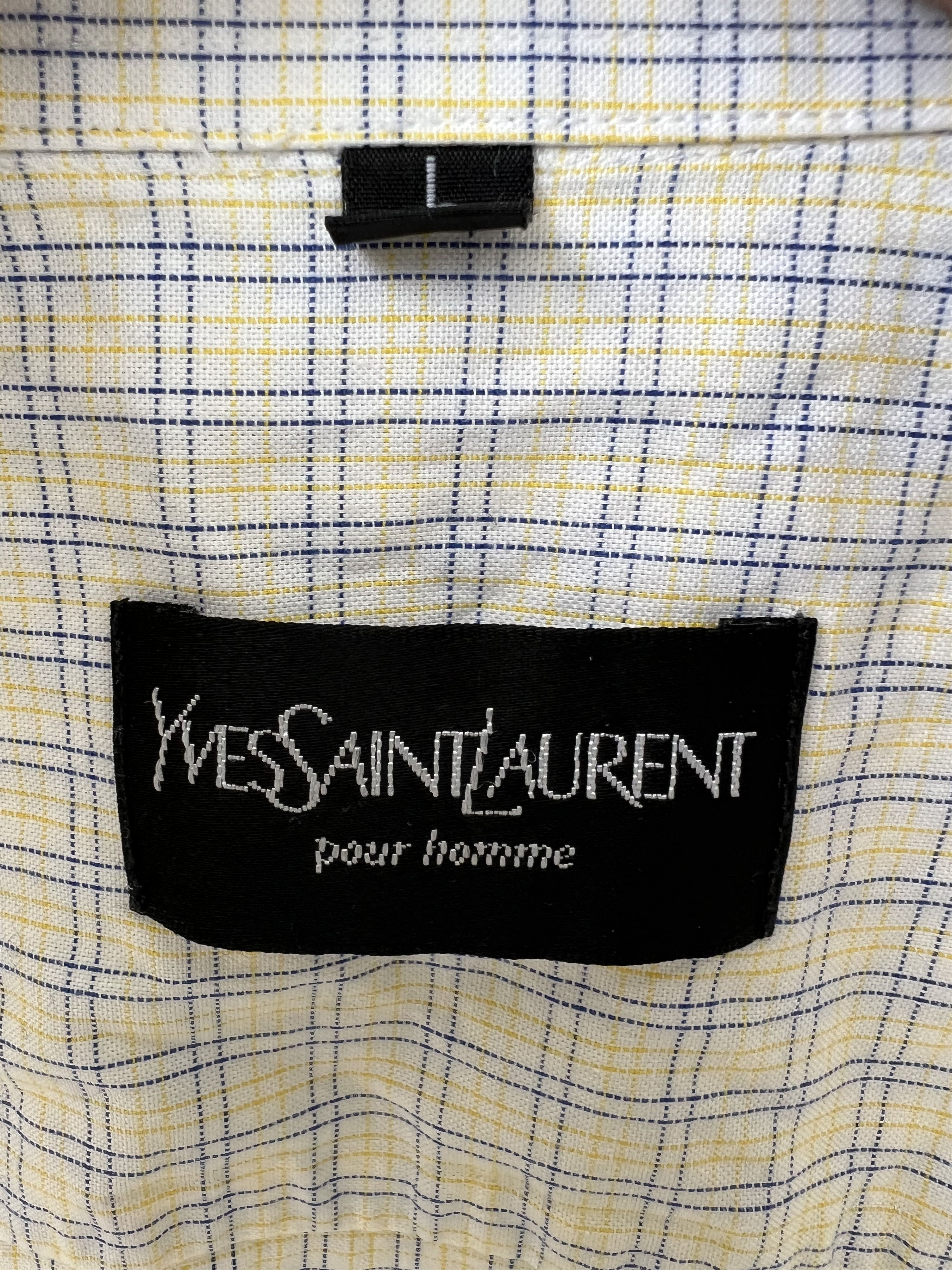 Saint Laurent Paris × Yves Saint Laurent Yves Saint Laurent Shirt L Size US L / EU 52-54 / 3 - 4 Thumbnail