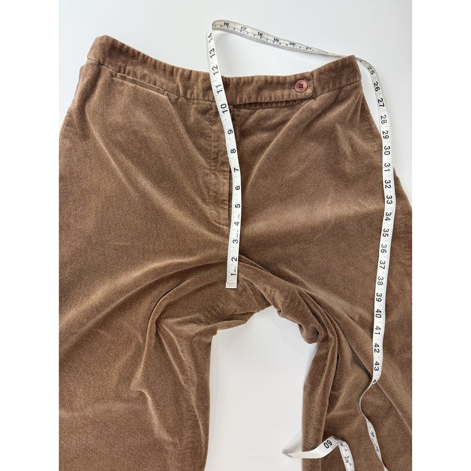 Other Talbots Petites Brown Pinwale Corduroy Pants Classic 12 Size 34" / US 12 / IT 48 - 6 Thumbnail