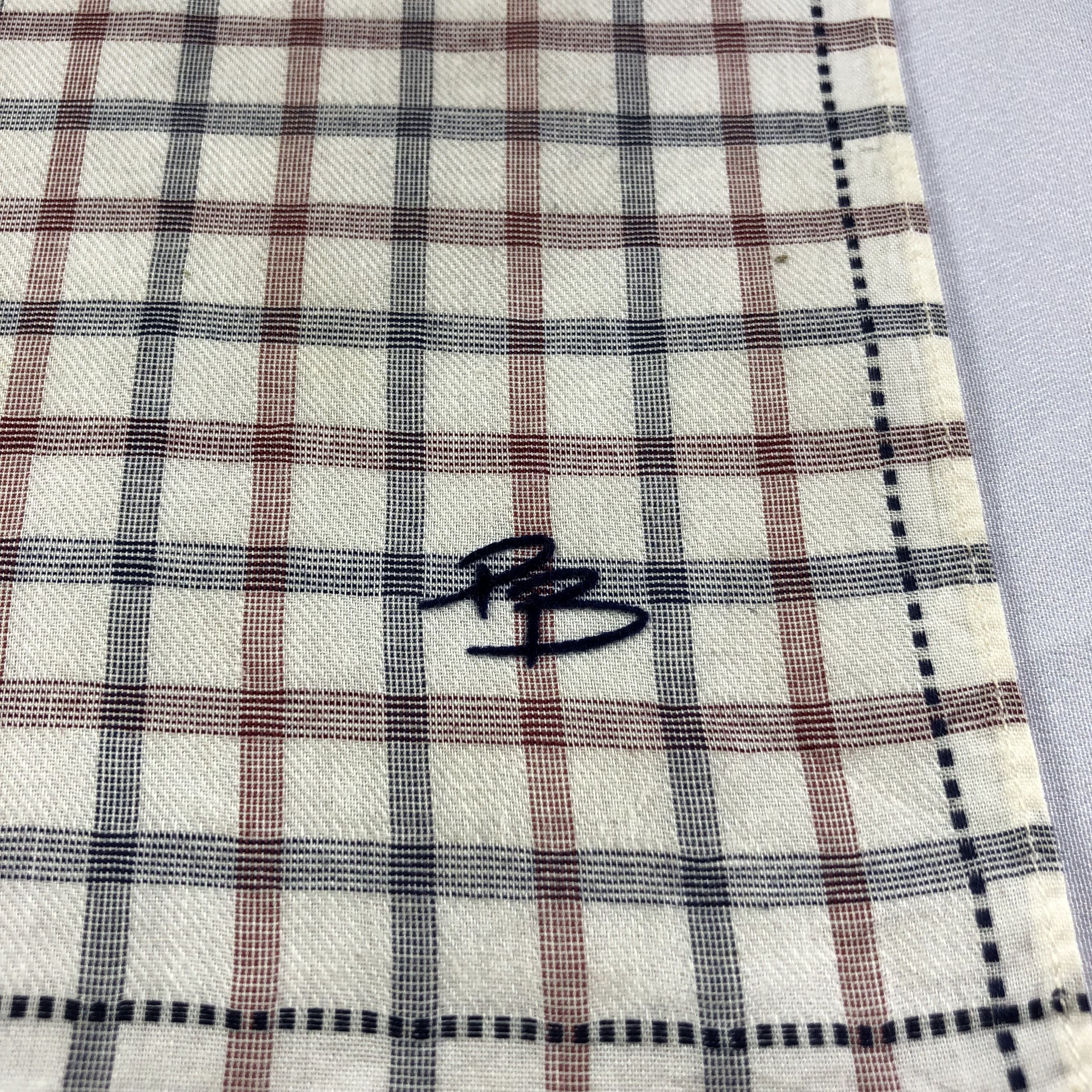 Pierre Balmain × Vintage Pierre Balmain Handkerchief Neckerchief Bandana H2114 Size ONE SIZE - 4 Thumbnail