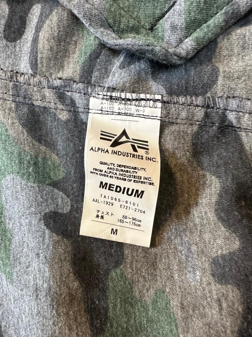 Alpha Industries Alpha Industries Camo Lined Bomber Jacket Size US S / EU 44-46 / 1 - 13 Thumbnail
