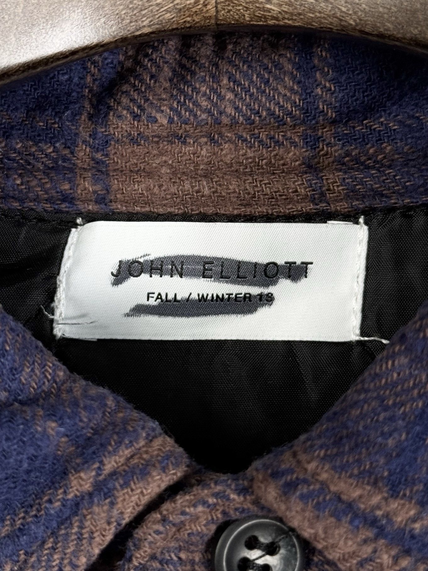 John Elliott John Elliott Jupiter Plaid Flannel Shirt FW2018 Size US M / EU 48-50 / 2 - 3 Thumbnail