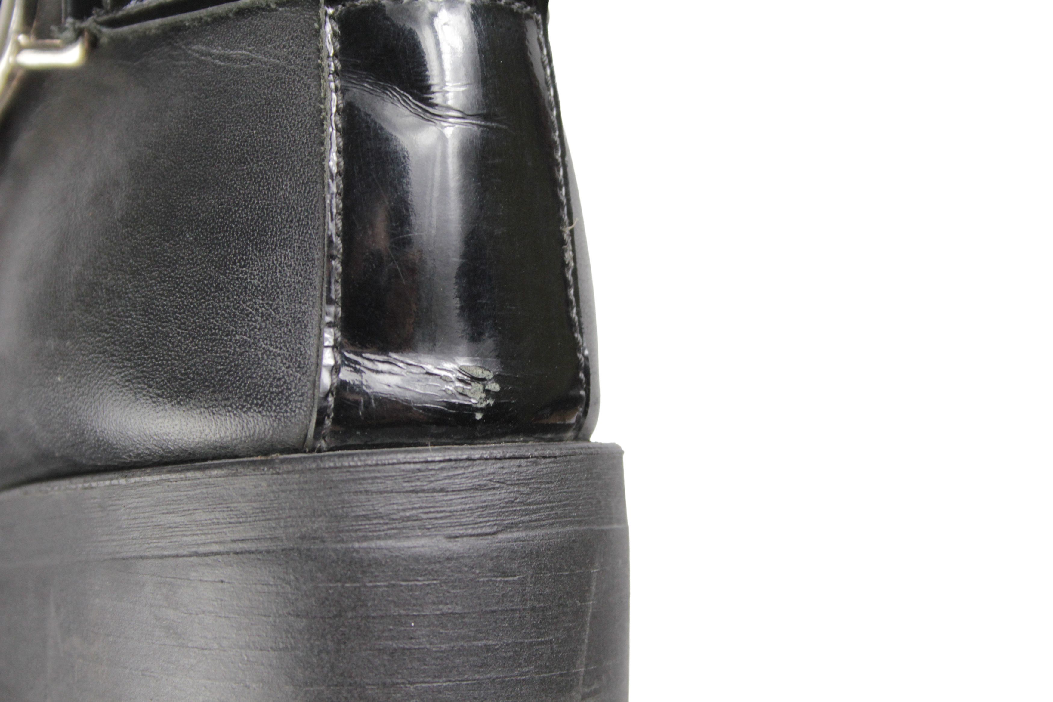 John Galliano Y2K Harness Biker Boots Size US 6 / IT 36 - 12 Thumbnail