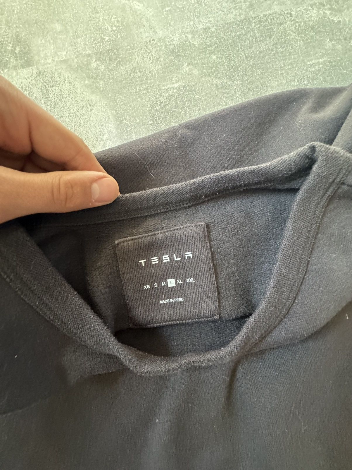 Other Sweatshirt with embroidered Tesla logo Size US L / EU 52-54 / 3 - 8 Thumbnail