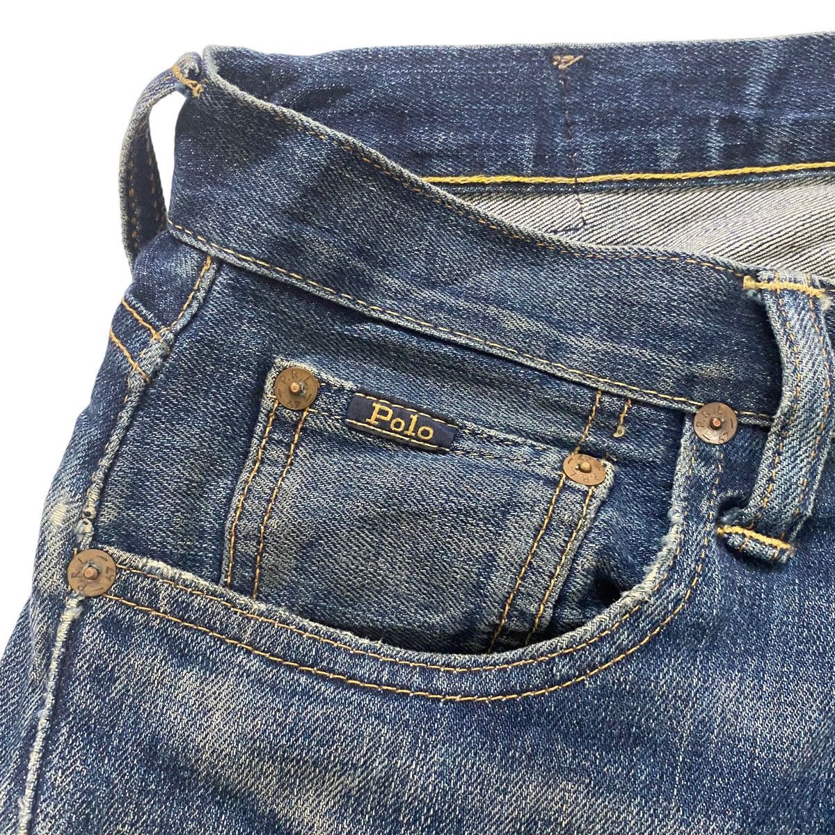 Polo Ralph Lauren ✨Vintage Polo Ralph Lauren slim straight jeans Size US 31 - 6 Thumbnail