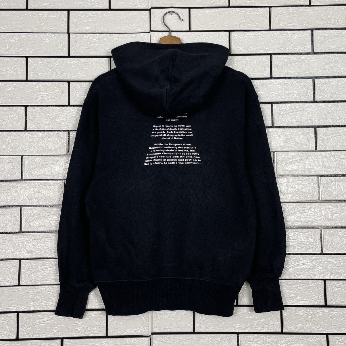 Japanese Brand Star Wars The Phantom Menace Hoodie Size US XS / EU 42 / 0 - 7 Thumbnail