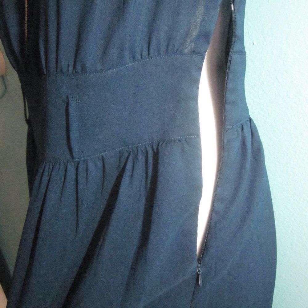 Tory Burch Rory Beca F21 Teal Dress Size M Size M / US 6-8 / IT 42-44 - 7 Thumbnail