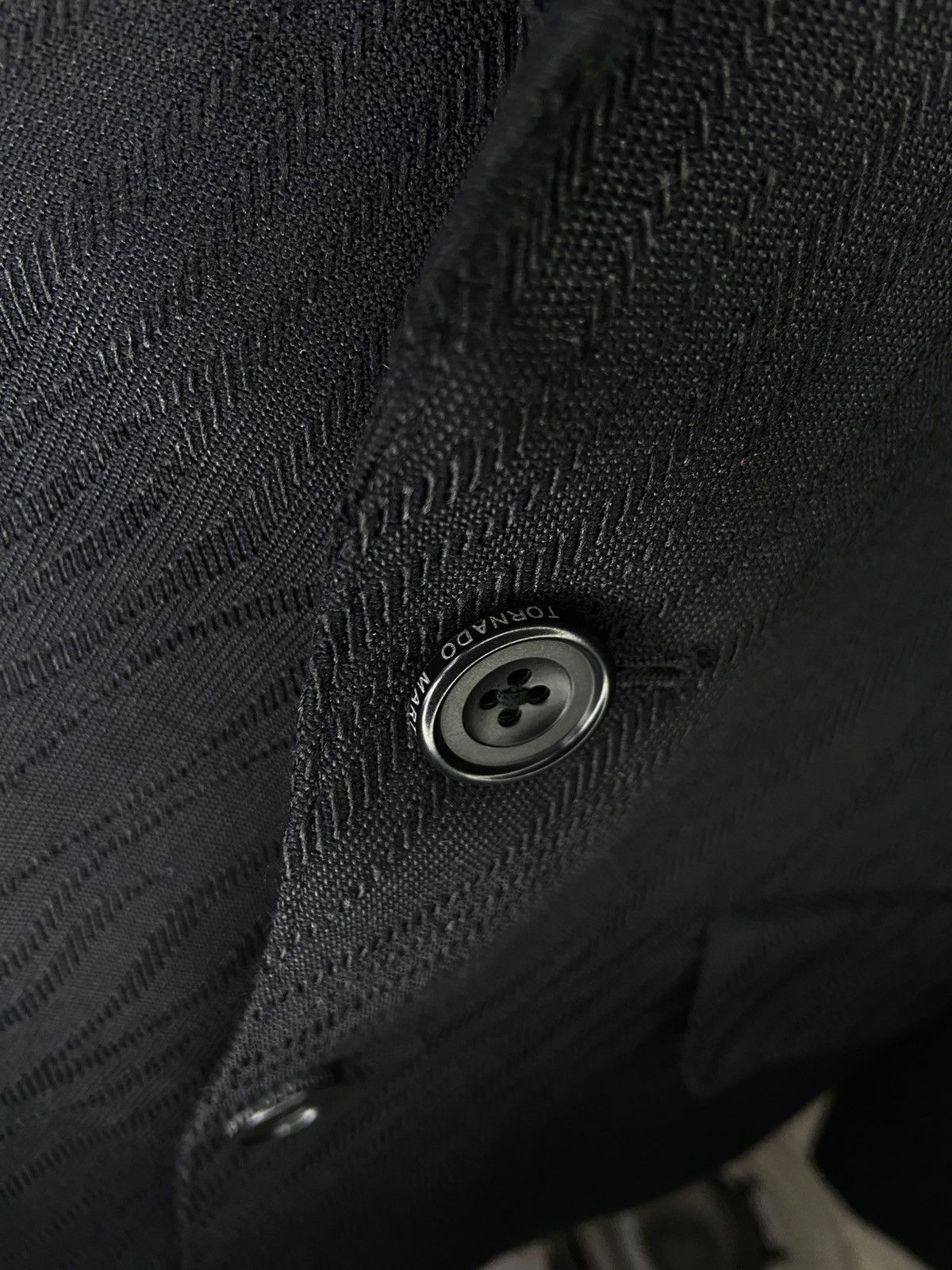 Tornado Mart 🔥 RARE 🔥Tornado Mart Japan Pattern Single Breasted Blazer Size 38S - 8 Thumbnail