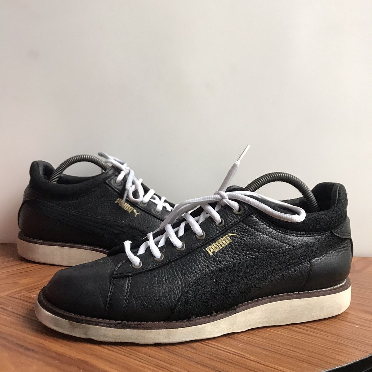 Puma × Vintage Vintage Iconic Puma Boots Stepper Wkb Jpn Takumi black Full Size US 8 / EU 41 - 1 Thumbnail