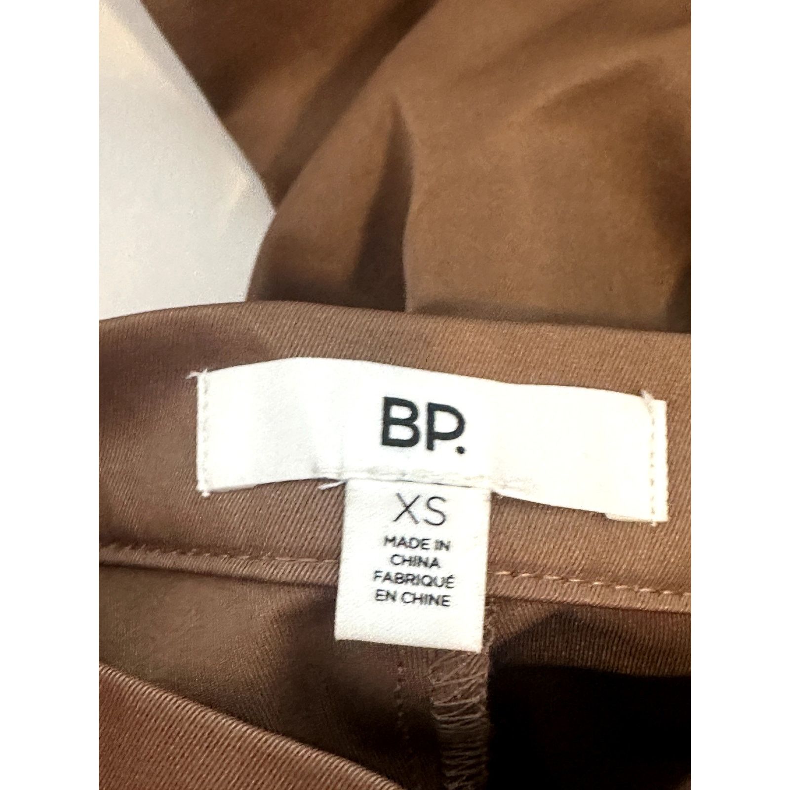 BP. Bp Womens Brown Cargo Pants Side Pockets Straight Fit XS NWT Size 26" / US 2 / IT 38 - 8 Thumbnail