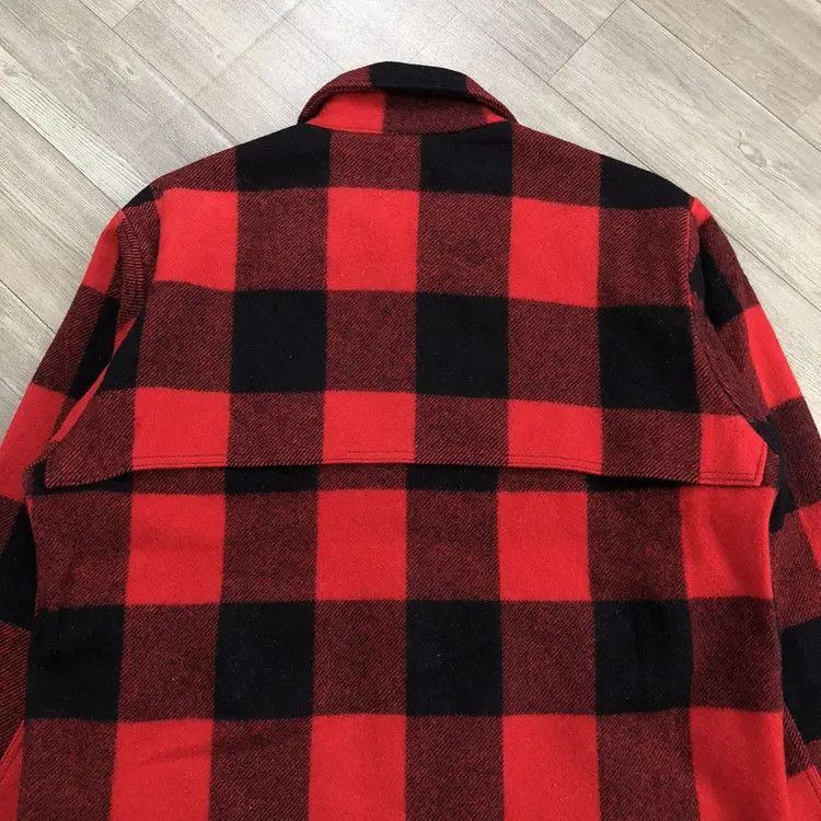 Woolrich Woolen Mills Vintage Woolrich Red Plaid Wool Jacket Size US L / EU 52-54 / 3 - 9 Thumbnail