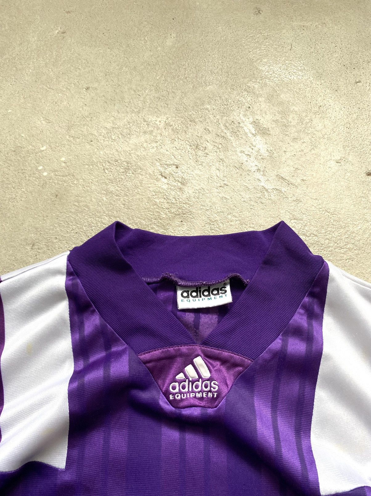 Adidas Rare! Vintage 80-90’s Adidas Soccer Jersey T Shirt Size US M / EU 48-50 / 2 - 8 Thumbnail