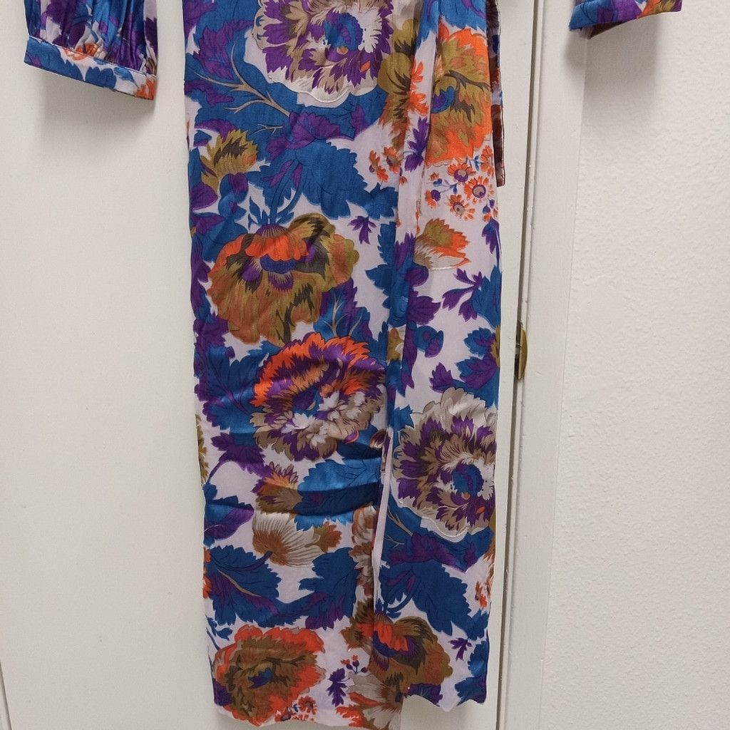 Whistles Autumn Bloom Devore Wrap Dress from Whistles Size M / US 6-8 / IT 42-44 - 7 Thumbnail