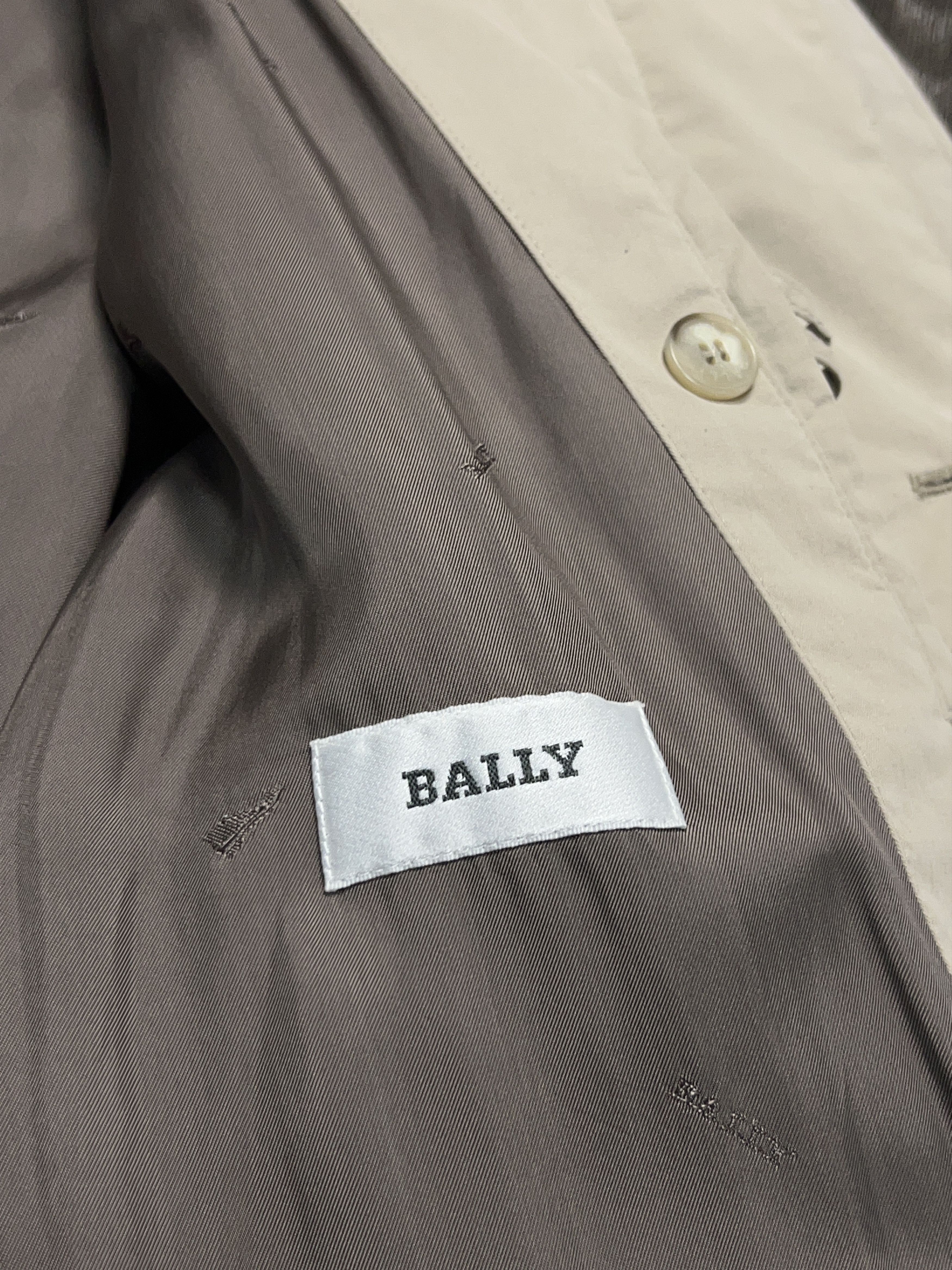 Bally Bally Switzerland Miller Trench Coat Long Jacket Cotton Size US L / EU 52-54 / 3 - 10 Thumbnail