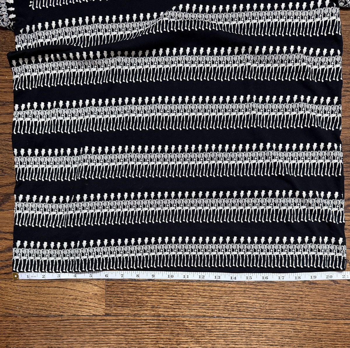 Saint Laurent Paris SLP Dancing Skeleton Top Hat Tee - Hedi Slimane Size US M / EU 48-50 / 2 - 9 Thumbnail