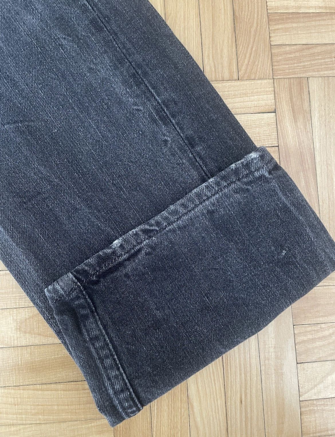 Allsaints AllSaints Spitalfields Black Denim Jeans 28" Waist Size US 28 / EU 44 - 4 Thumbnail
