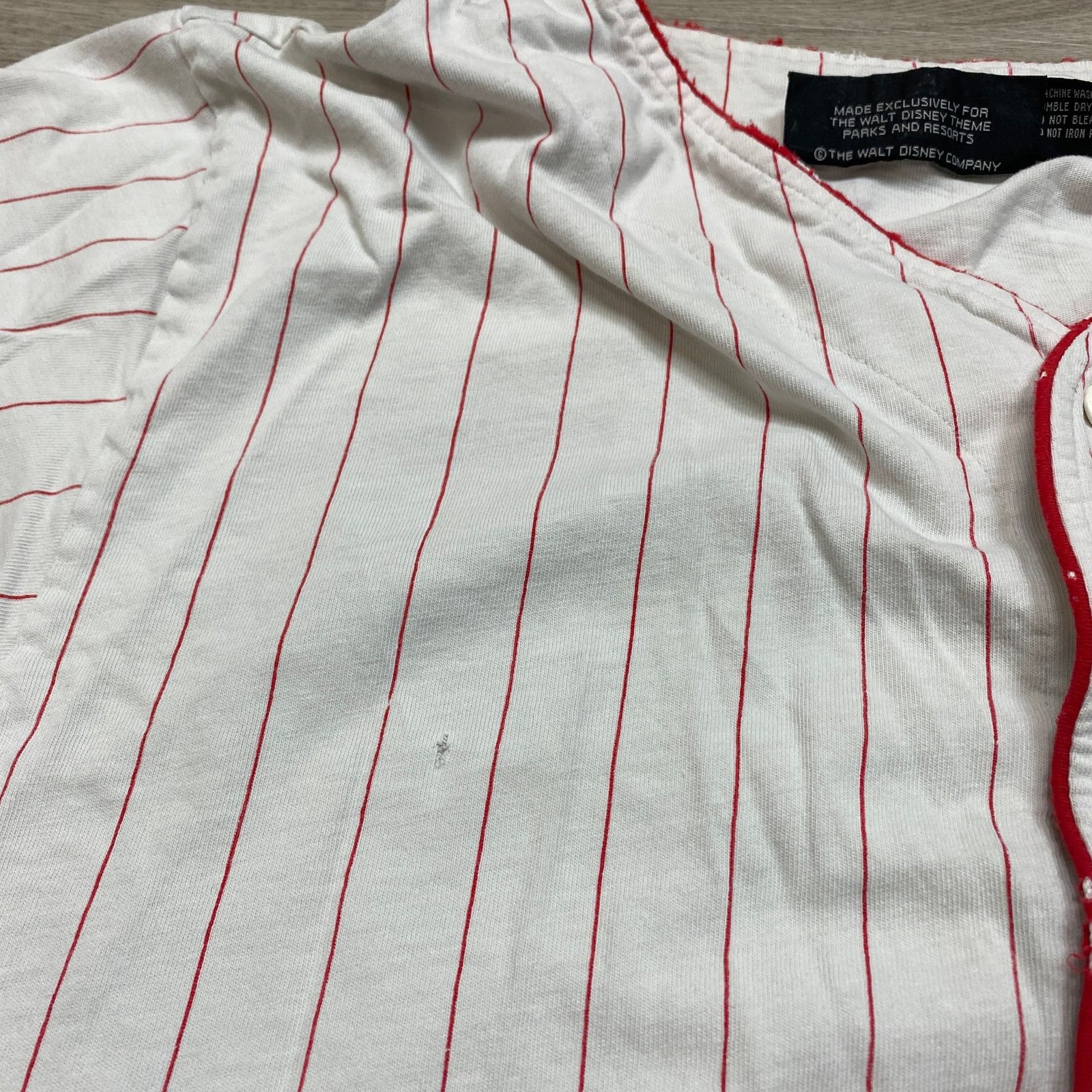 Disney × Vintage Rare VTG Disney Dream Team Baseball Jersey Sleep Shirt O/S Size US XL / EU 56 / 4 - 9 Thumbnail
