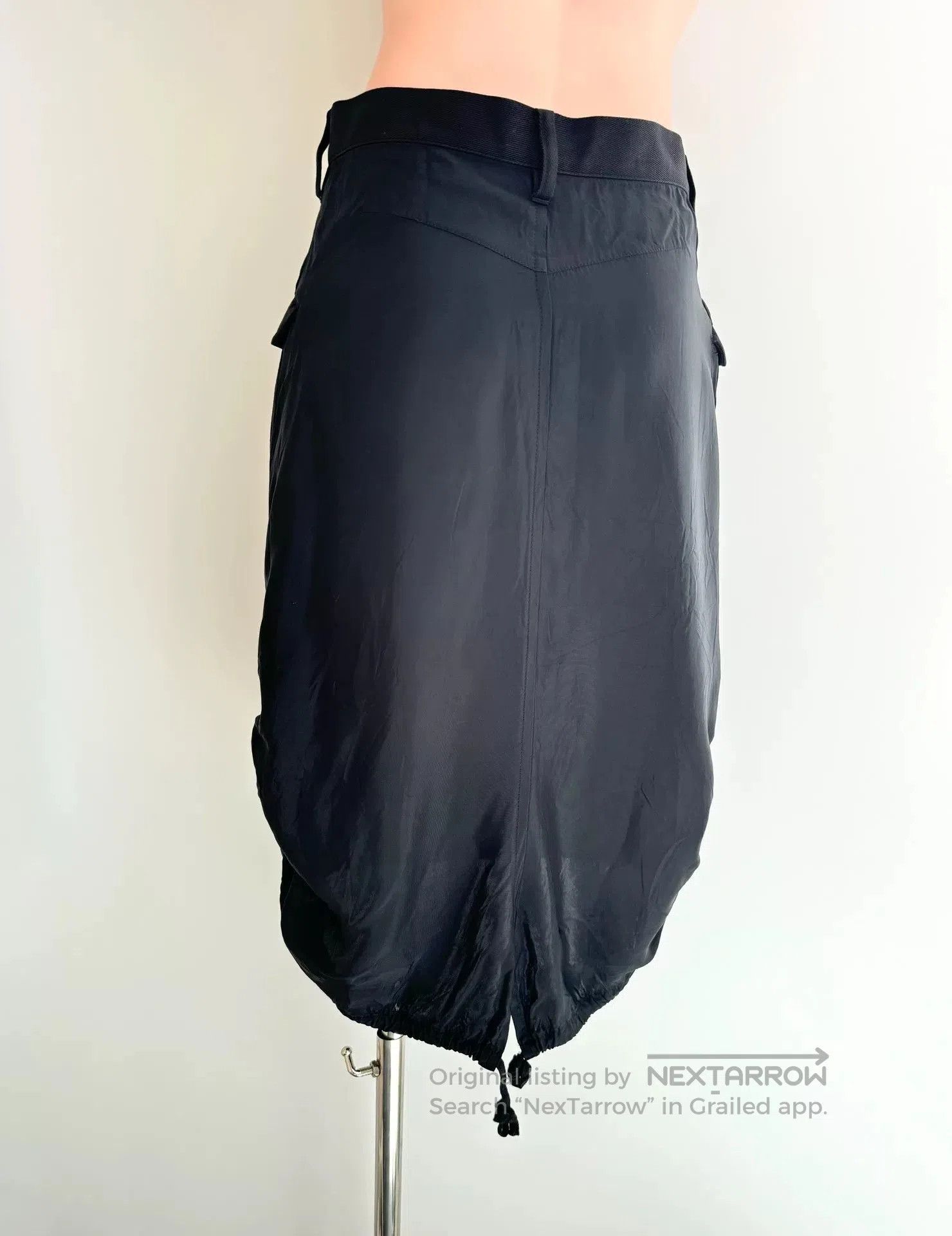 Y's Yohji Yamamoto Y's Mixed Material Skirt. Size 24" / US 00 / IT 34 - 2 Thumbnail