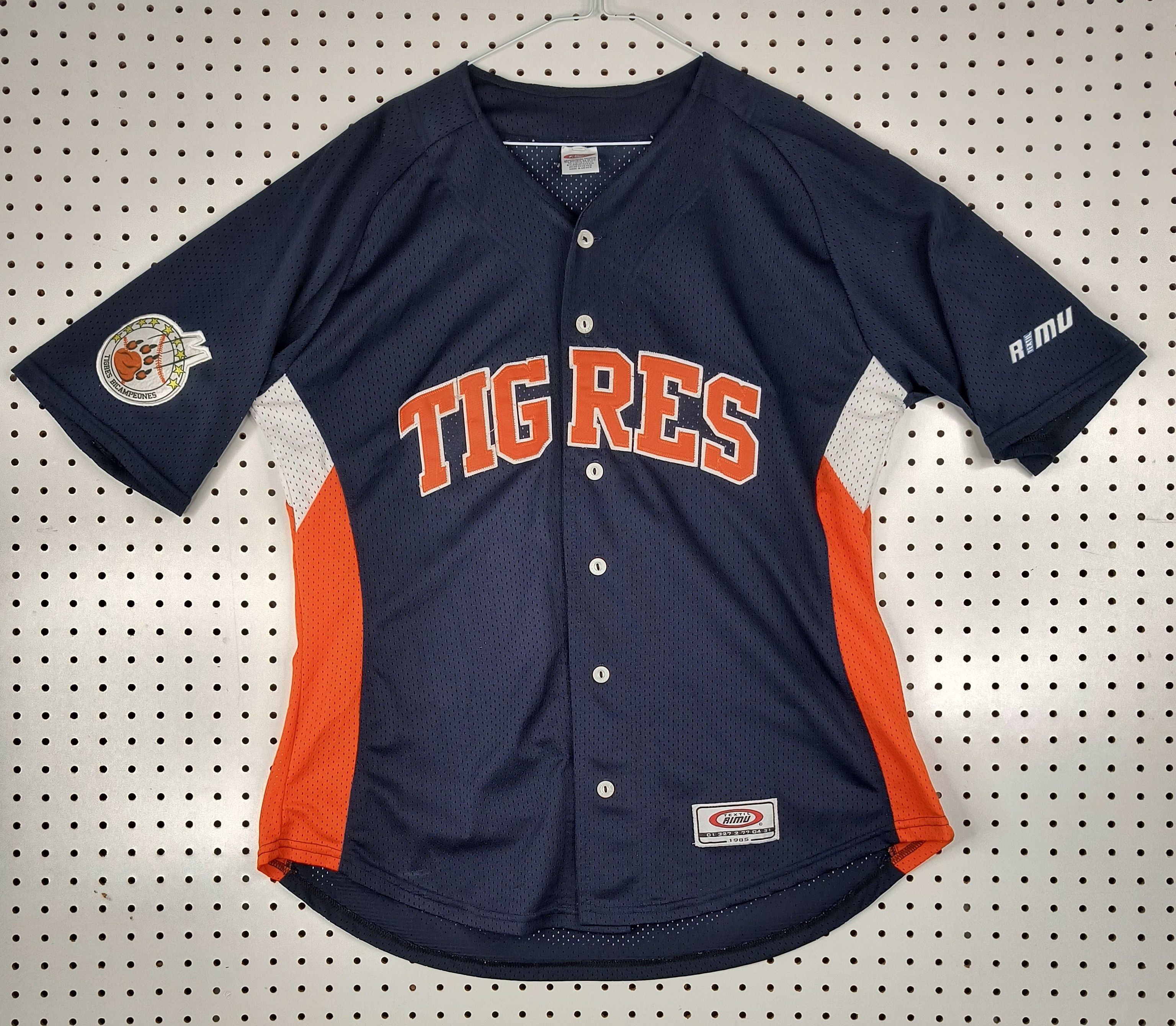 Vintage Vintage Rimu Quintana Roo Tigres baseball jersey Size US L / EU 52-54 / 3 - 2 Thumbnail