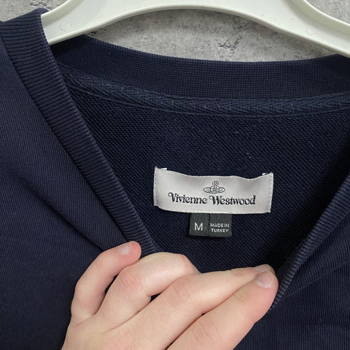 Vivienne Westwood Vintage Vivienne Westwood Sweatshirt Orb Logo Basic Pullover Size US M / EU 48-50 / 2 - 6 Thumbnail