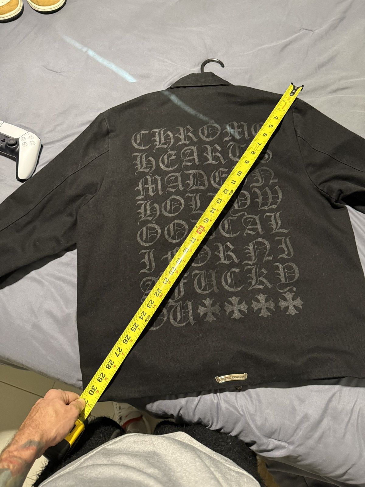 Chrome Hearts Chrome heart zip up script made in Hollywood work jacket Size US M / EU 48-50 / 2 - 10 Thumbnail