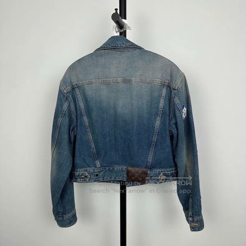 Louis Vuitton Louis Vuitton Patch denim jacket Size XXS / US 00 / IT 34 - 2 Thumbnail