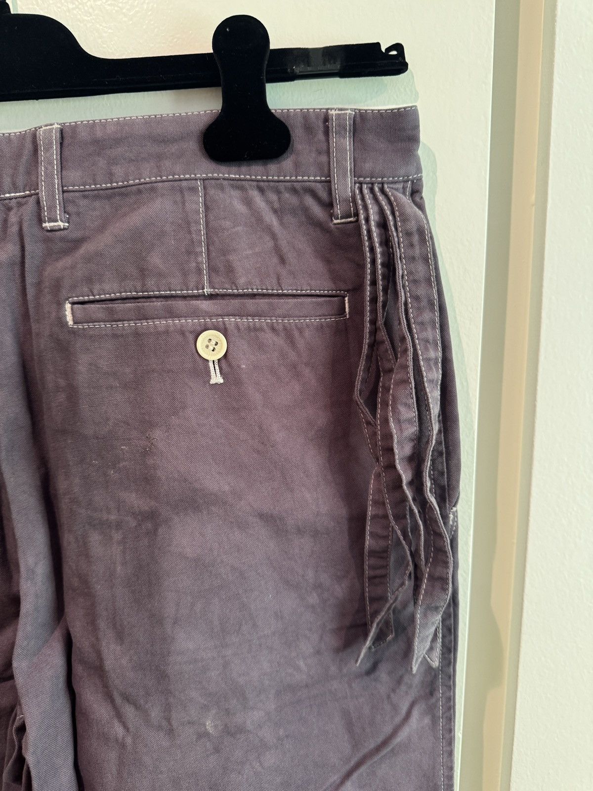 Issey Miyake Issey Miyake Plum Pants with Tassle’s Size US 34 / EU 50 - 6 Thumbnail