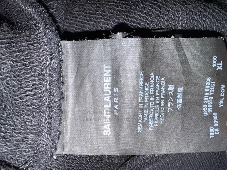 Saint Laurent Paris Saint Laurent Paris Classic Black Label Leather Patchwork Size US XL / EU 56 / 4 - 5 Thumbnail