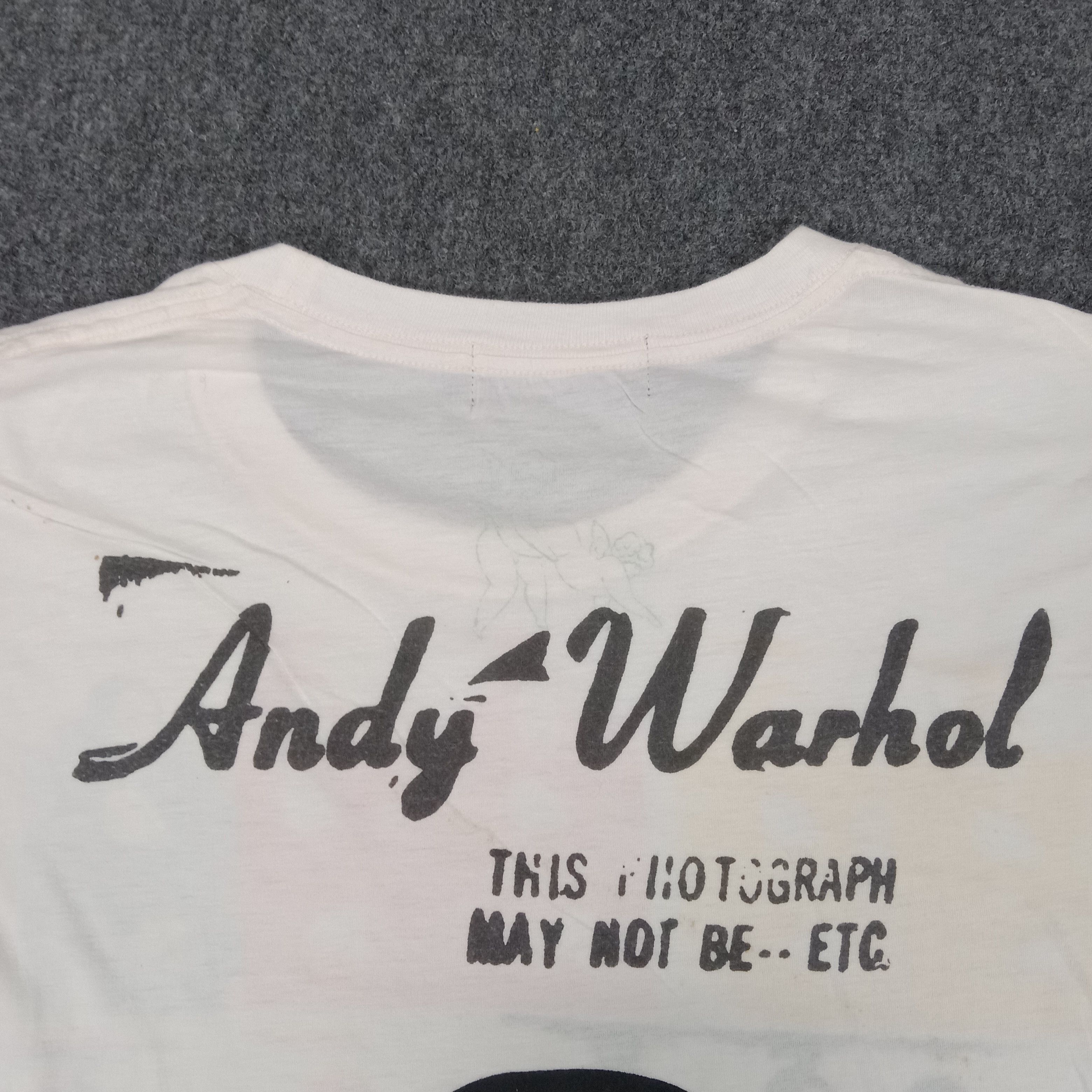 Andy Warhol Hysteric Glamour X Andy Warhol Japan Brand Tshirt Size US M / EU 48-50 / 2 - 5 Thumbnail