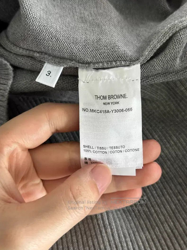Thom Browne Thom Browne Cape collar wool cardigan Size US L / EU 52-54 / 3 - 4 Thumbnail