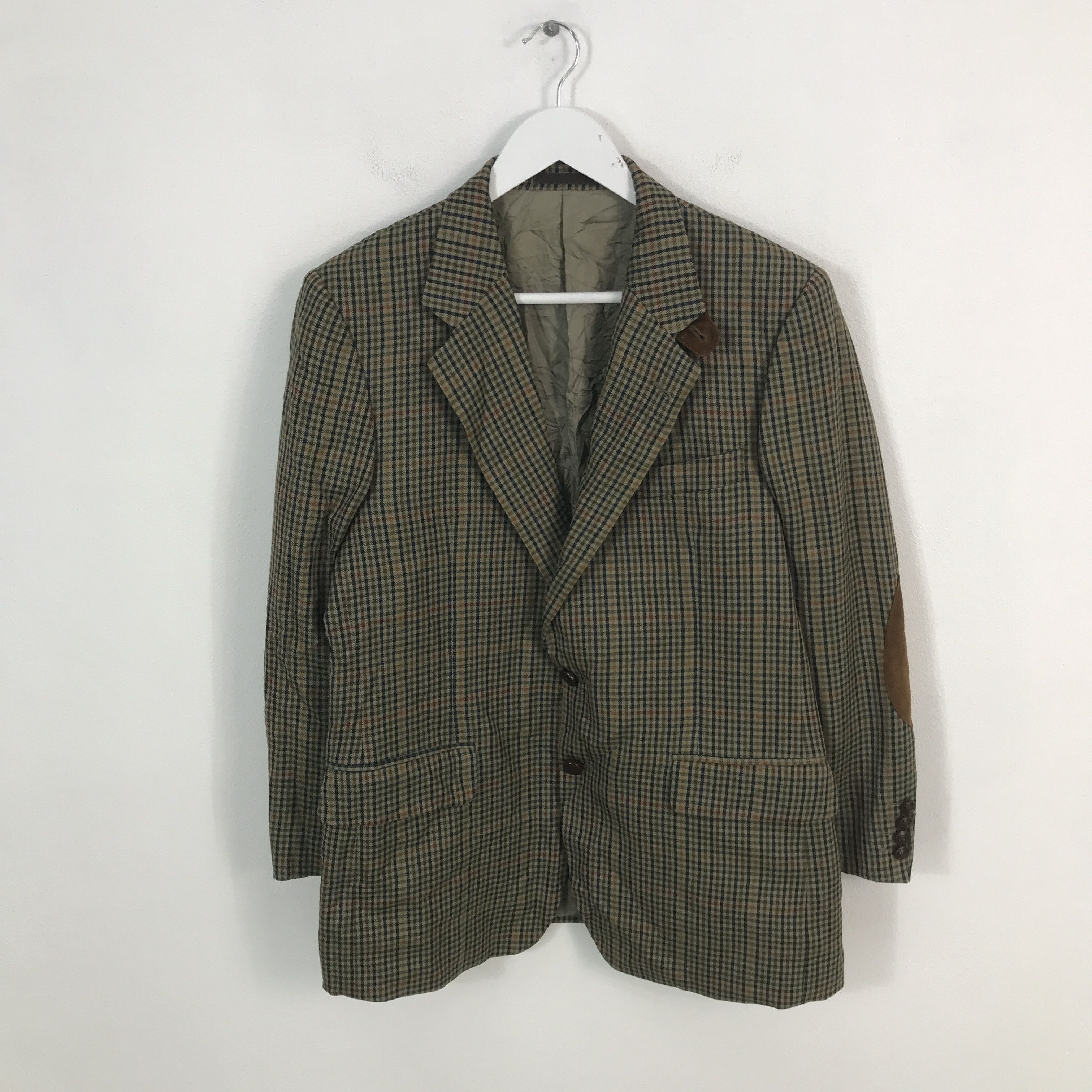 Burberry × Vintage Vtg burberrys Japan Flannel jacket Size US L / EU 52-54 / 3 - 1 Thumbnail