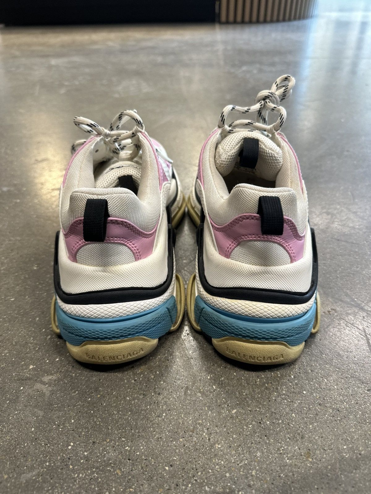 Balenciaga Balenciaga triple S Pink Teal womens Size US 8 / EU 41 - 3 Thumbnail