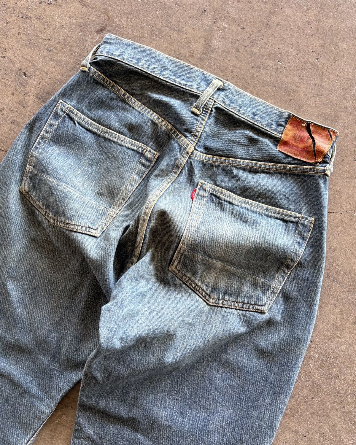 Evisu Evis Evisu Selvedge Denim Jeans Size US 30 / EU 46 - 13 Thumbnail