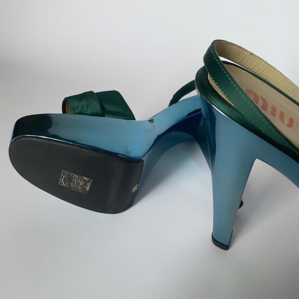 Miu Miu × Vintage miu miu spring/summer 1998 heels Size US 7.5 / IT 37.5 - 4 Thumbnail