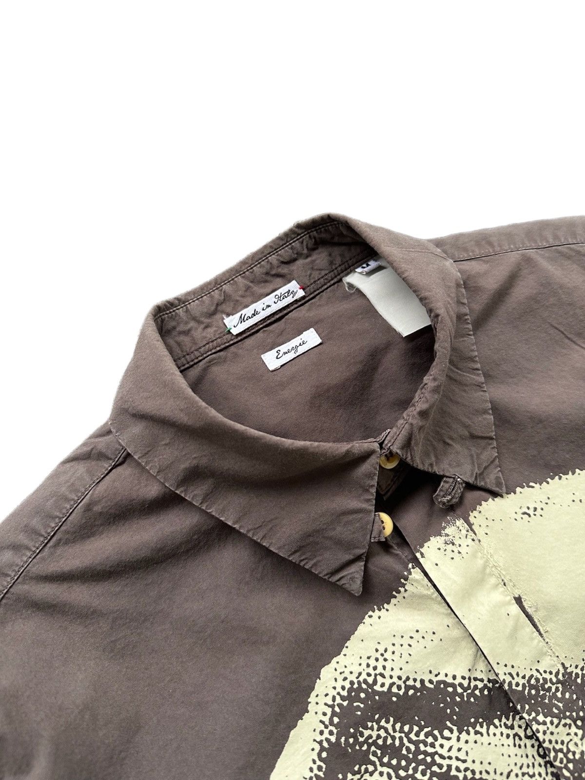 Energie Energie Big Print Button Up Shirt Size US M / EU 48-50 / 2 - 7 Thumbnail