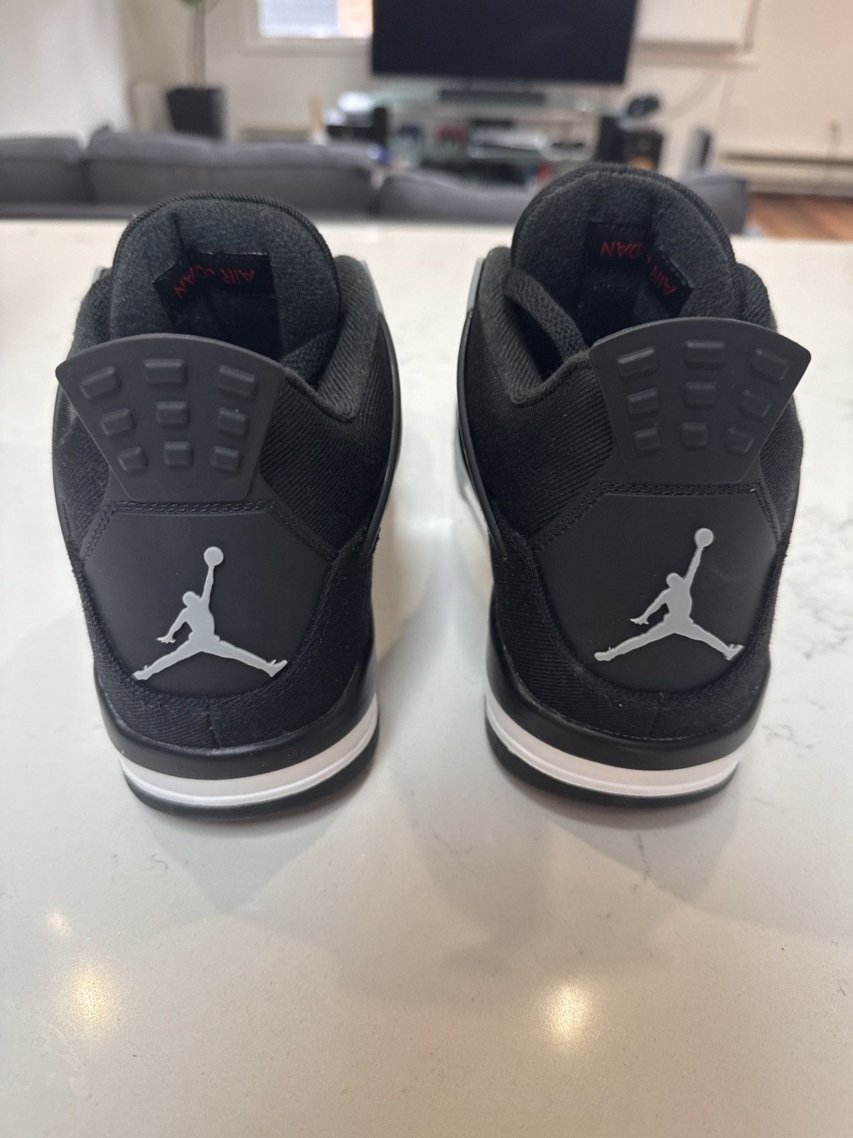 Nike Jordan 4 Retro SE Black Canvas Size US 11 / EU 44 - 4 Thumbnail