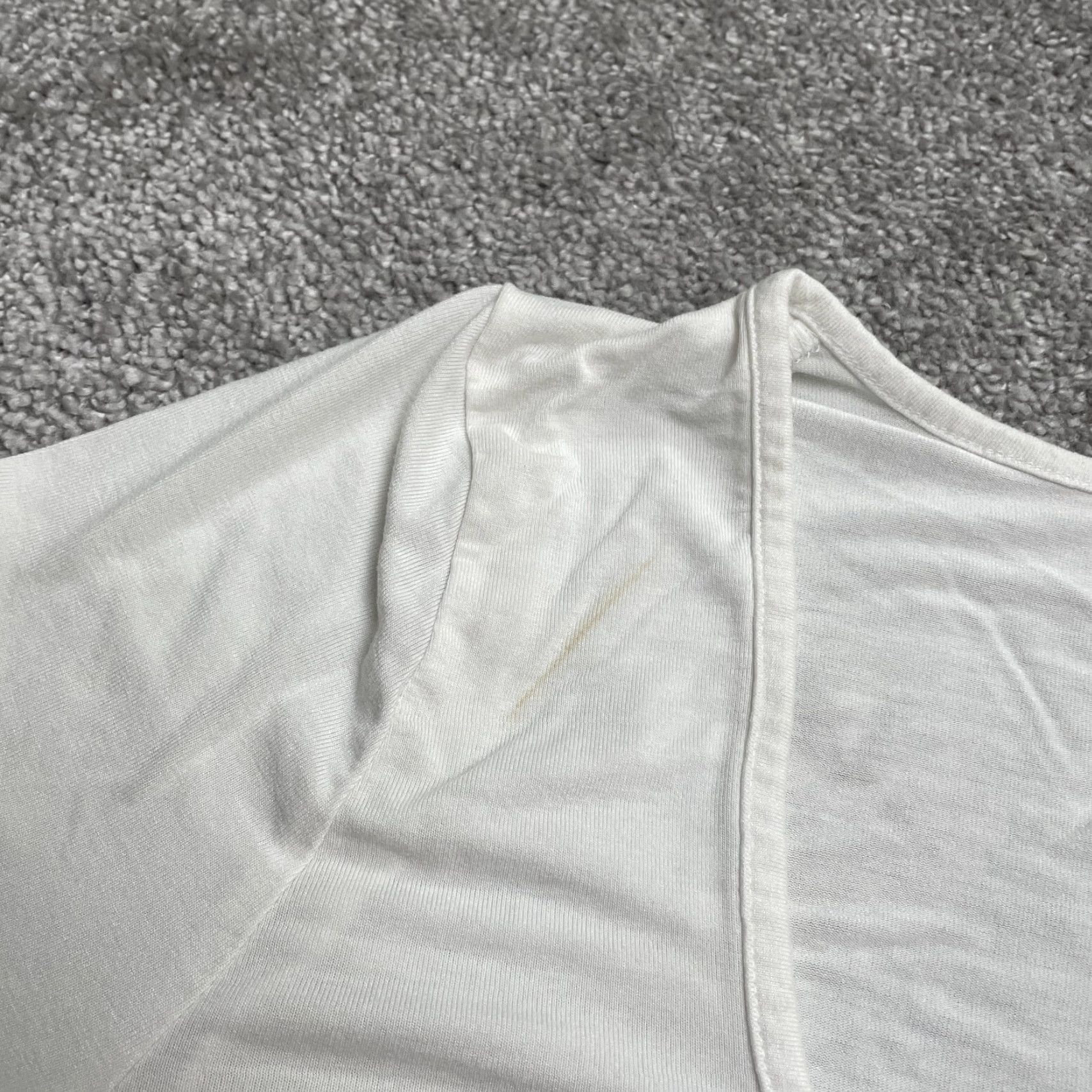 Asos ASOS Shirt Womens 14 White Square Neck T-Shirt Long Sleeve Basic Stretch Casual Tee Size XL / US 12-14 / IT 48-50 - 5 Thumbnail