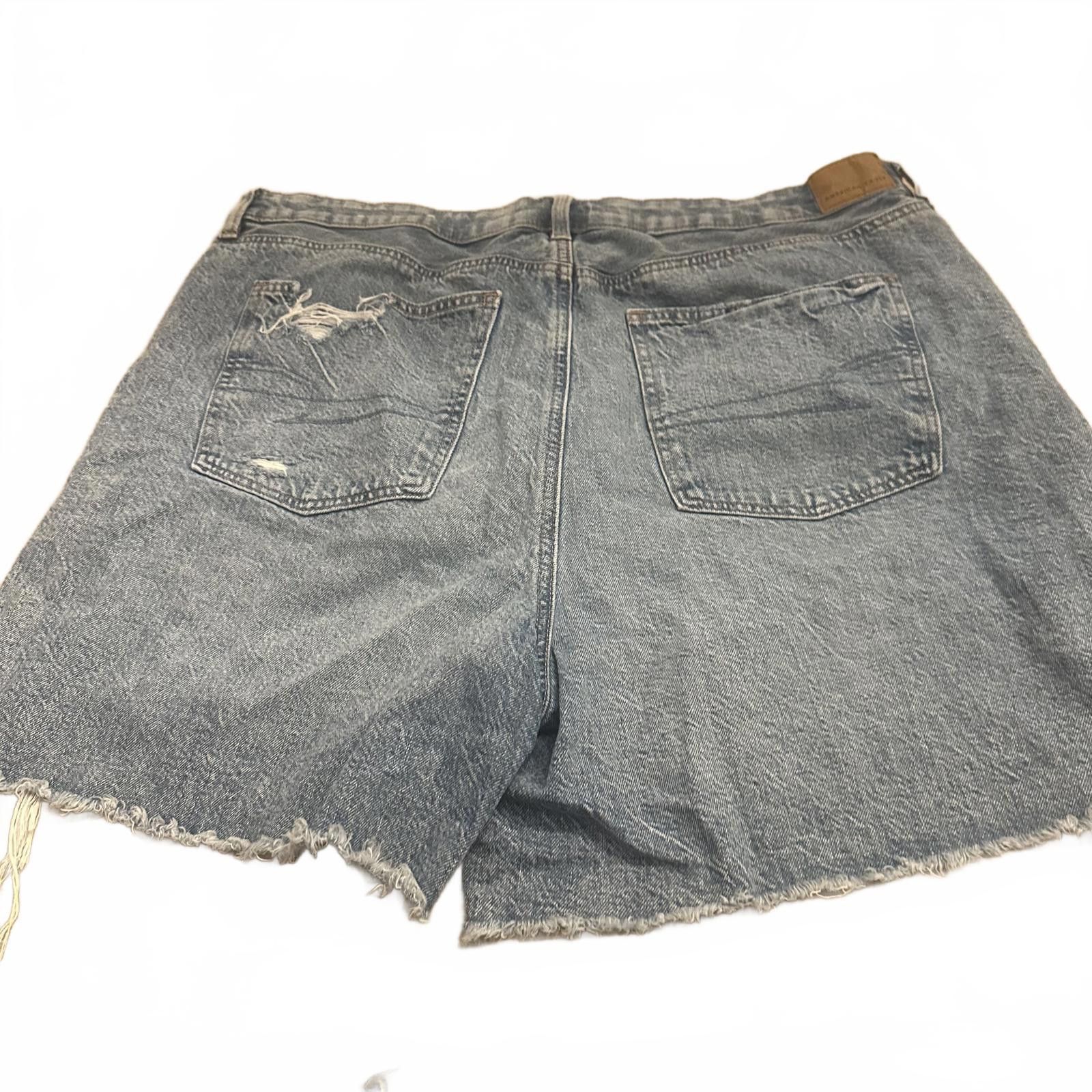American Eagle Outfitters American Eagle Stylish Distressed Denim Shorts Size 40" / US 18 - 2 Thumbnail
