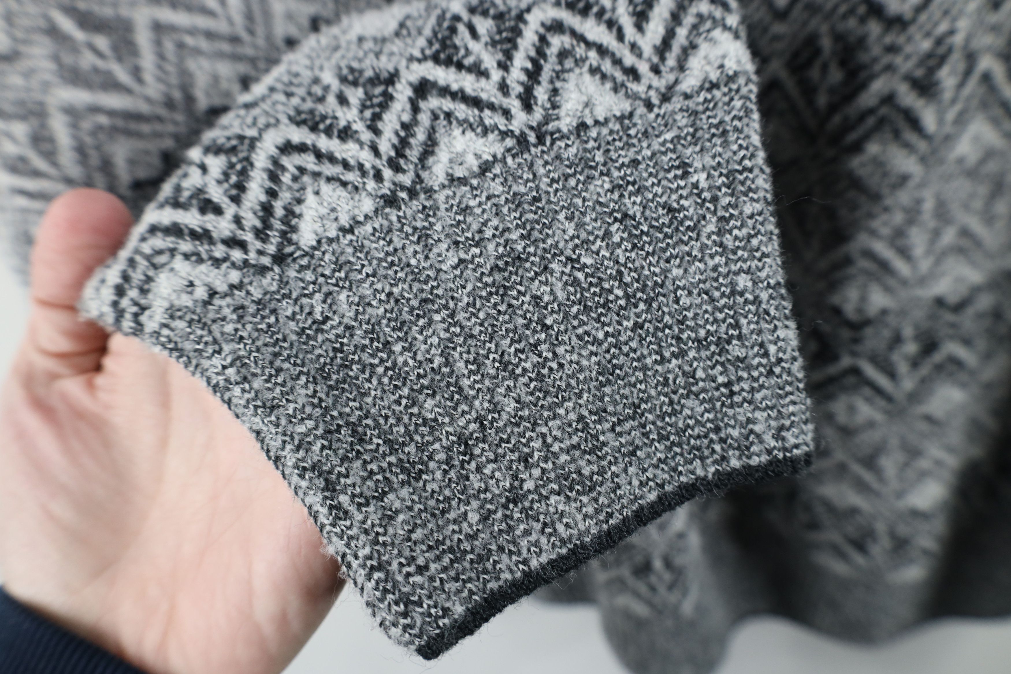 Vintage Vintage 90s Streetwear Wool Blend Knit Collared Sweater Size XL / US 12-14 / IT 48-50 - 7 Thumbnail