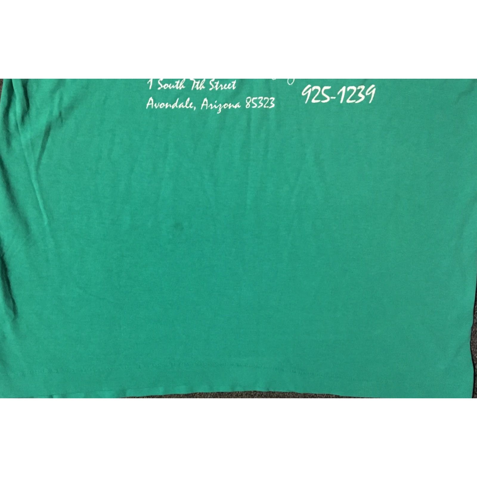 Fruit Of The Loom Vtg 80s The Dug-Out Bar Arizona Faded Shirt L Green USA Vintage Shirt Mens L USA Bar Arizona Faded Shirt 80s Grunge Humor Classic 90s Size US L / EU 52-54 / 3 - 4 Thumbnail