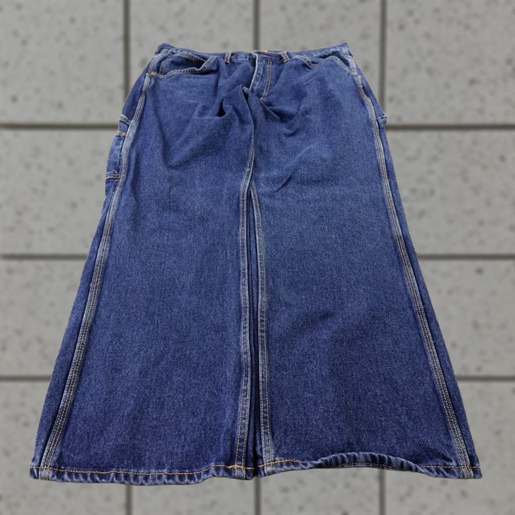 Vintage VTG Big Mac Jeans Mens 38X30 Blue Denim Wide-Leg Baggy Carpenter Skate Work Y2K Size US 38 / EU 54 - 1 Thumbnail