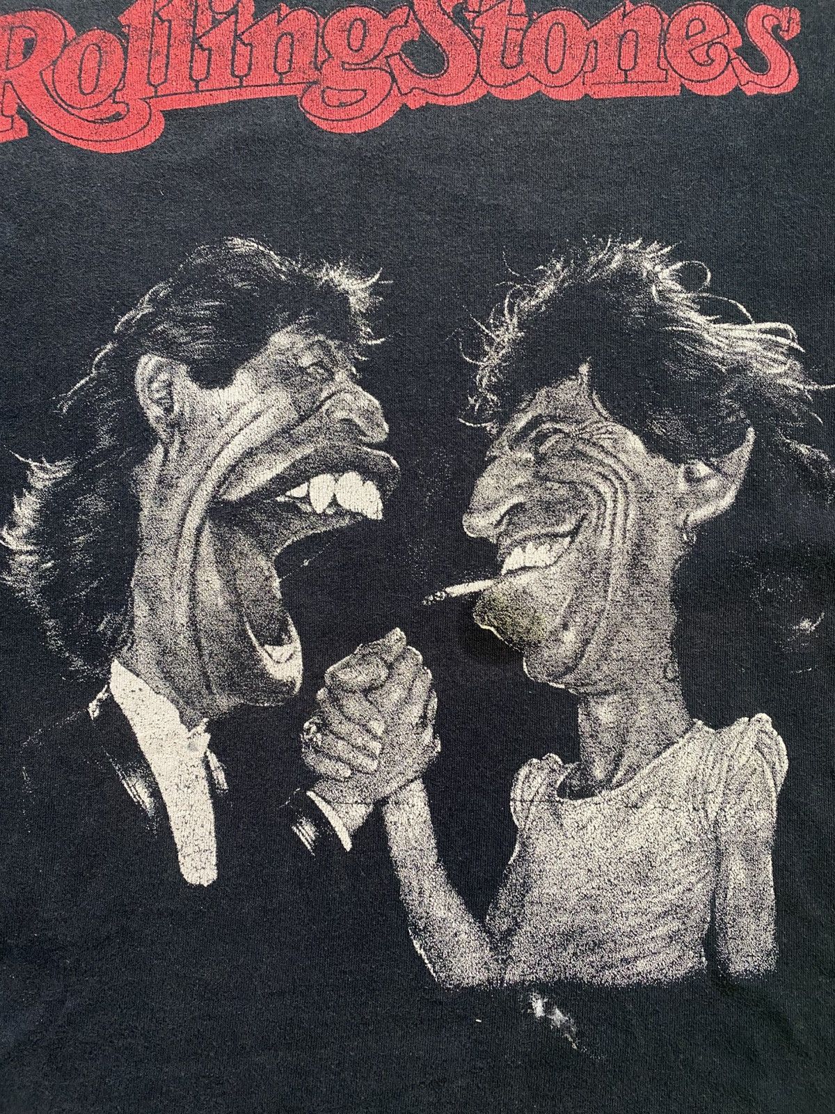 The Rolling Stones Vintage The Rolling Stones Mick Jagger T Shirt Size US M / EU 48-50 / 2 - 2 Thumbnail