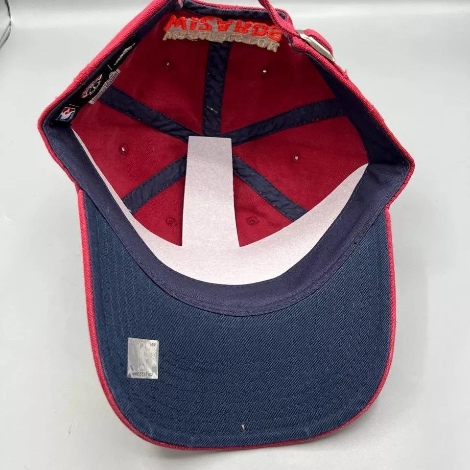 Adidas Washington Wizards Hat Men Red Blue Adidas Strap Back Cap Size ONE SIZE - 5 Thumbnail