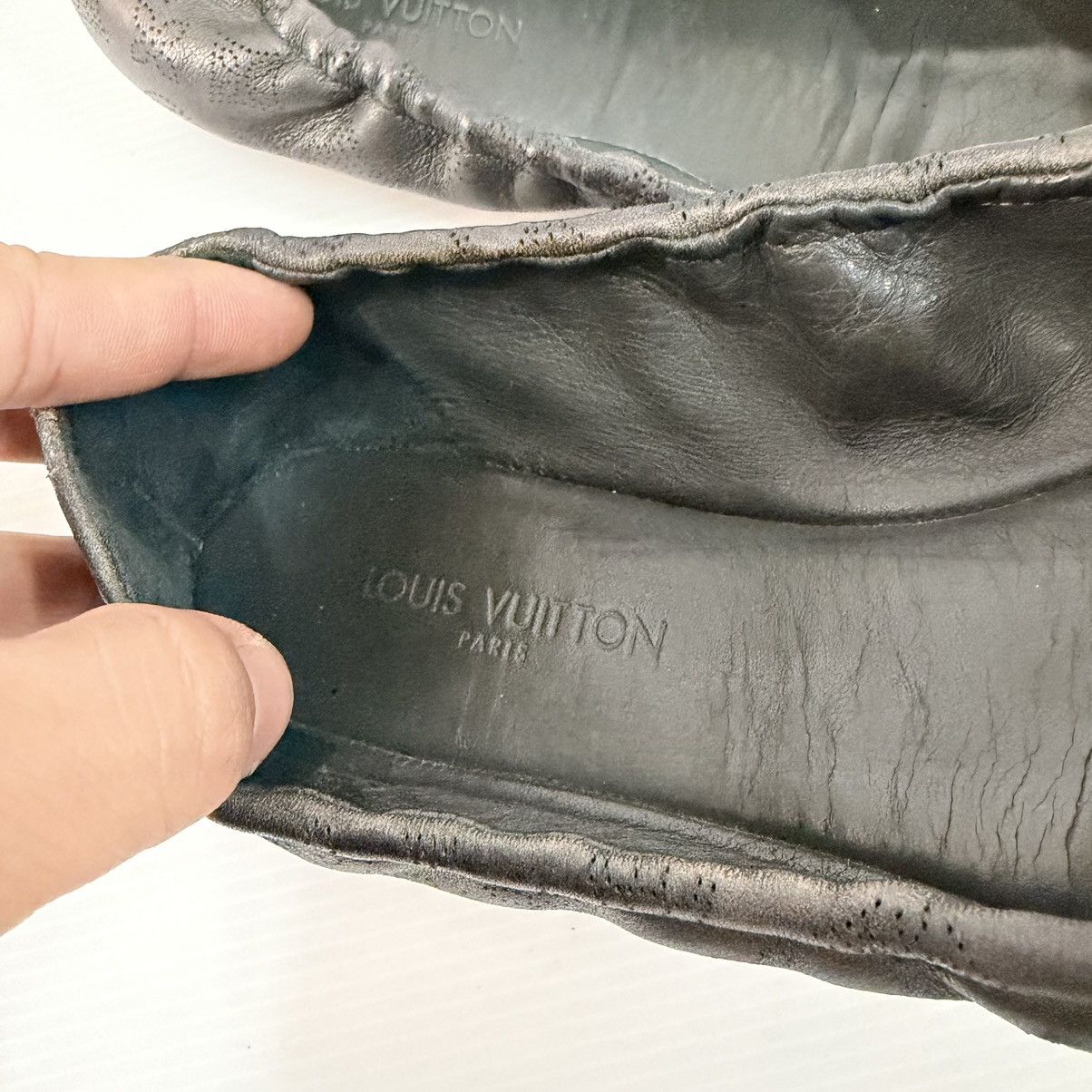 Louis Vuitton Louis Vuitton Leather Flats Shoes Size US 8.5 / IT 38.5 - 9 Thumbnail