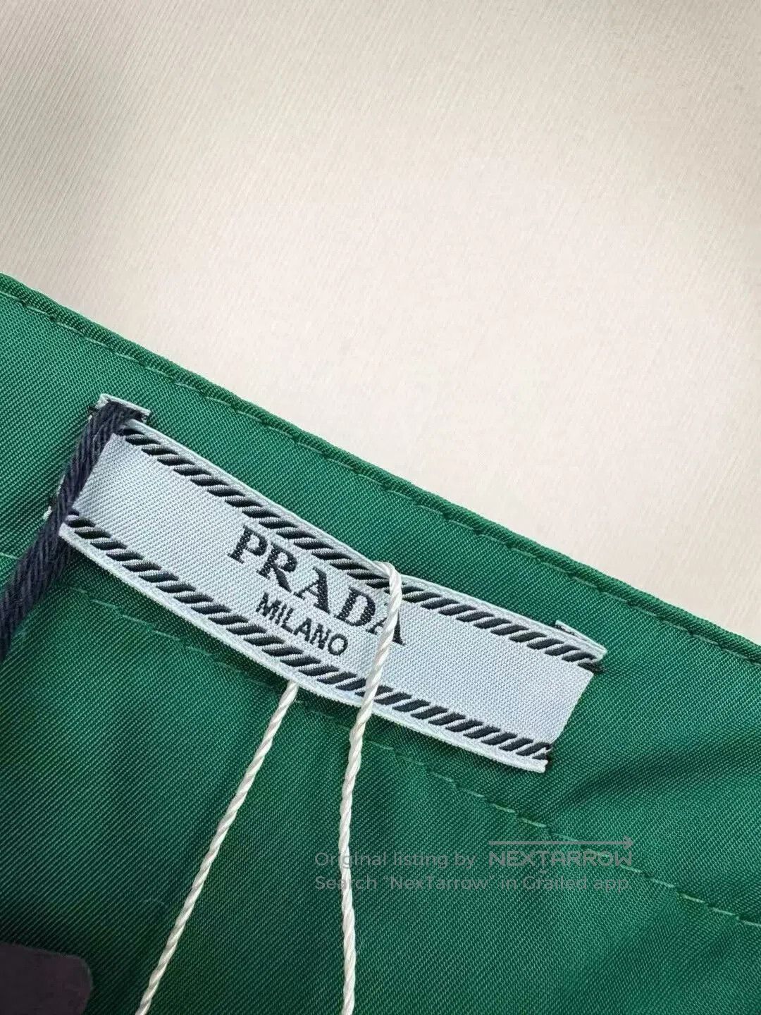 Prada Prada Green Nylon Dress with Straps. Size XS / US 0-2 / IT 36-38 - 2 Thumbnail