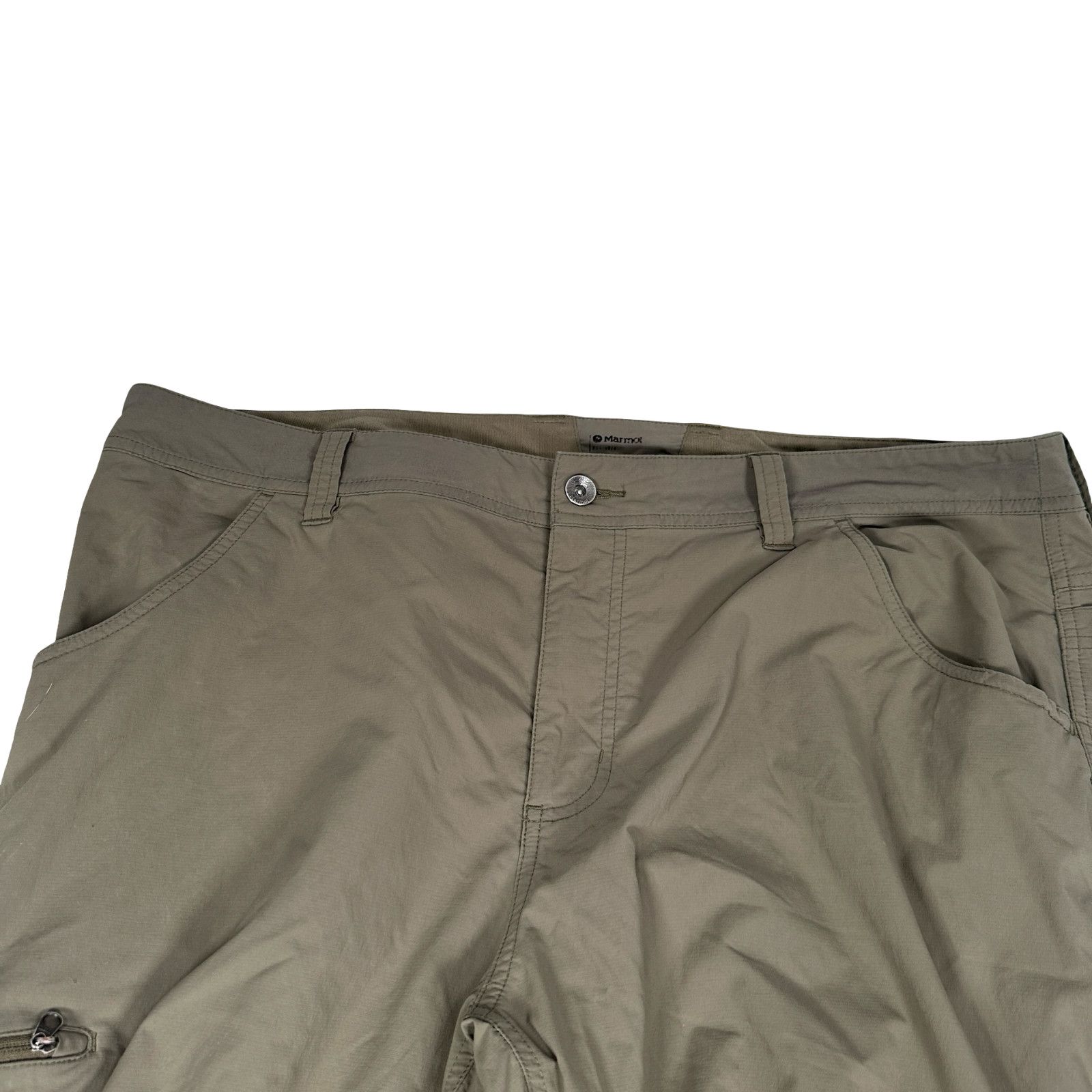 Marmot Marmot Hiking Pants Men 38 2XL XXL Khaki Zip Pockets Stretch Size US 38 / EU 54 - 3 Thumbnail