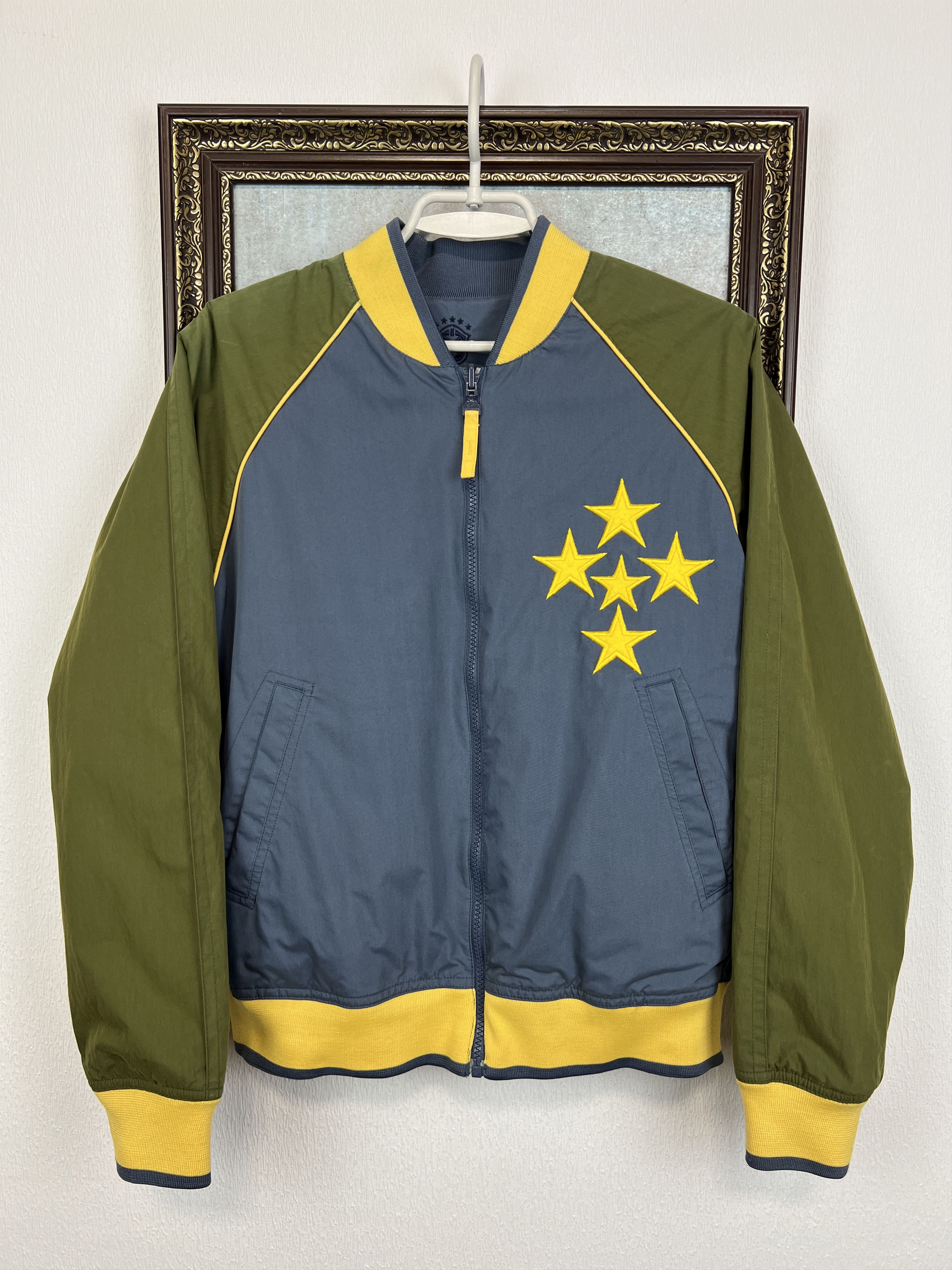 Nike Vintage Brazil Football Double Sided Jacket Soccer Track Top Size US S / EU 44-46 / 1 - 1 Thumbnail