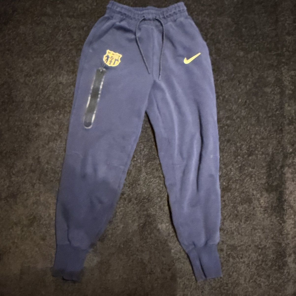 Nike Nike Barcelona Navy tech fleece pants Size US 28 / EU 44 - 2 Thumbnail